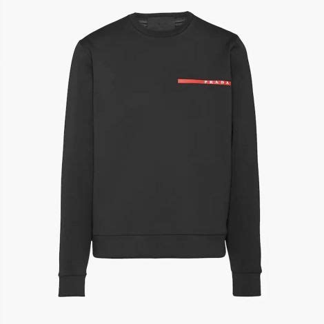 prada erkek sweatshirt|prada sweatshirt for men.